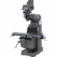 Jet - Knee Milling Machines Spindle Speed Control: Electronic Variable Speed Table Length (Inch): 10 - Apex Tool & Supply