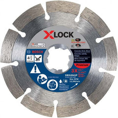 Bosch - Wet & Dry-Cut Saw Blades Blade Diameter (Inch): 4-1/2 Blade Material: Diamond-Tipped - Apex Tool & Supply