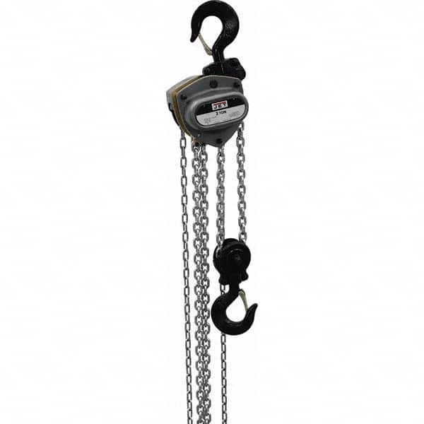 Jet - 6,000 Lb Capacity, 50' Lift Height, Manual Chain Hoist - Apex Tool & Supply