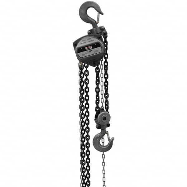 Jet - 6,000 Lb Capacity, 40' Lift Height, Manual Chain Hoist - Apex Tool & Supply