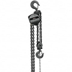 Jet - 6,000 Lb Capacity, 40' Lift Height, Manual Chain Hoist - Apex Tool & Supply