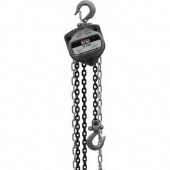 Jet - 1,000 Lb Capacity, 40' Lift Height, Manual Chain Hoist - Apex Tool & Supply