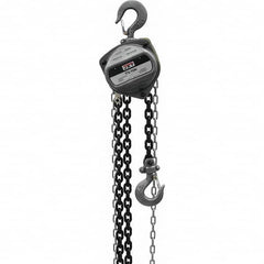 Jet - 2,000 Lb Capacity, 50' Lift Height, Manual Chain Hoist - Apex Tool & Supply
