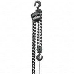 Jet - 20,000 Lb Capacity, 40' Lift Height, Manual Chain Hoist - Apex Tool & Supply