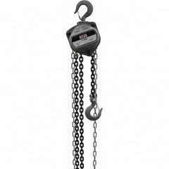 Jet - 3,000 Lb Capacity, 40' Lift Height, Manual Chain Hoist - Apex Tool & Supply