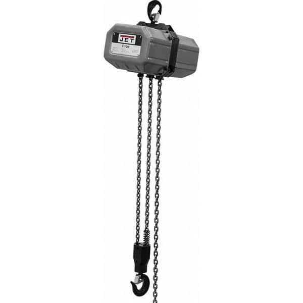 Jet - Electric Hoists Type: Electric Hoist Load Capacity (Ton): 1 - Apex Tool & Supply