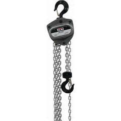 Jet - 3,000 Lb Capacity, 90' Lift Height, Manual Chain Hoist - Apex Tool & Supply