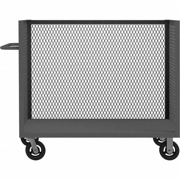 Durham - 2,400 Lb Capacity 3-Sided Bulk Truck - Apex Tool & Supply