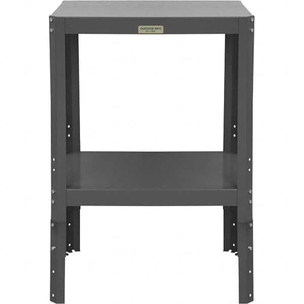 Durham - Stationary Work Benches, Tables Type: Machine Work Table Top Material: 16 Gauge Steel - Apex Tool & Supply