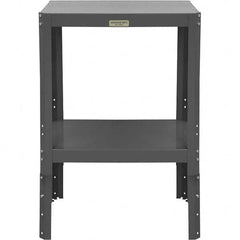 Durham - Stationary Work Benches, Tables Type: Machine Work Table Top Material: 16 Gauge Steel - Apex Tool & Supply