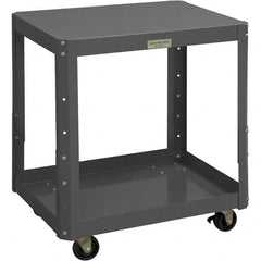 Durham - Stationary Work Benches, Tables Type: Machine Work Table Top Material: 16 Gauge Steel - Apex Tool & Supply
