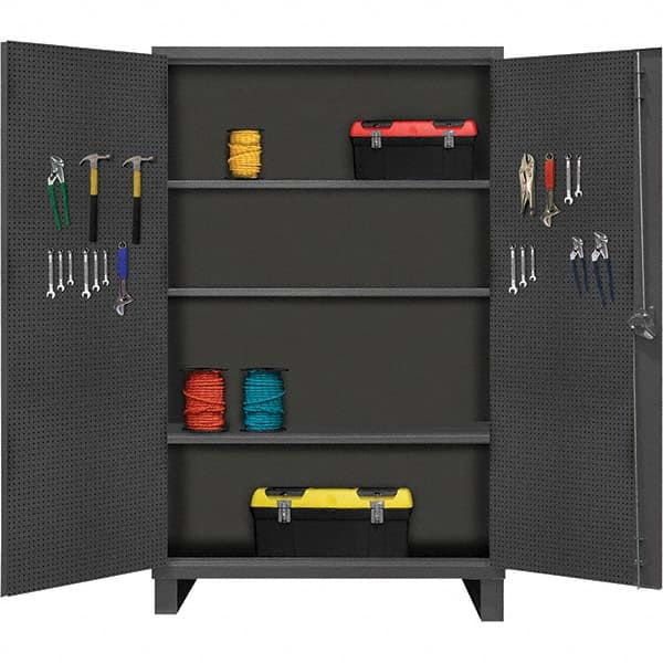 Durham - 3 Shelf Pegboard Storage Cabinet - Apex Tool & Supply