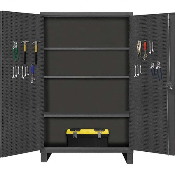 Durham - 3 Shelf Pegboard Storage Cabinet - Apex Tool & Supply