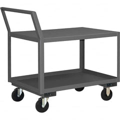 Durham - 1,400 Lb Capacity Work Height Platform Truck - Apex Tool & Supply