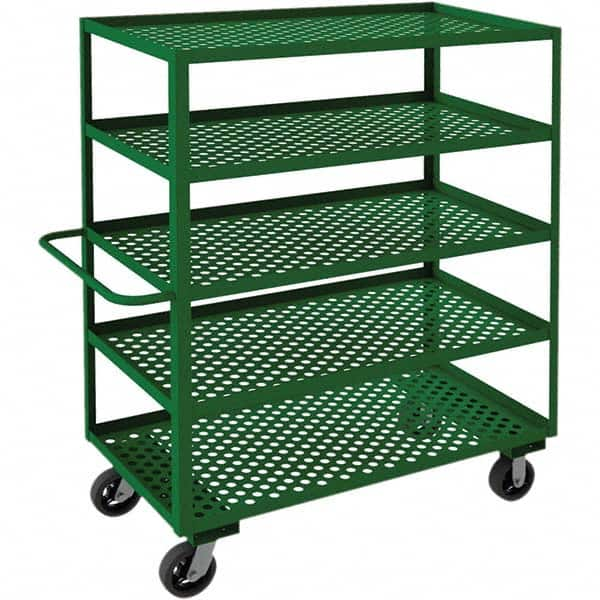 Durham - 2,000 Lb Capacity, 24-1/4" Wide x 54-1/4" Long x 63" High Mobile Cart - Apex Tool & Supply