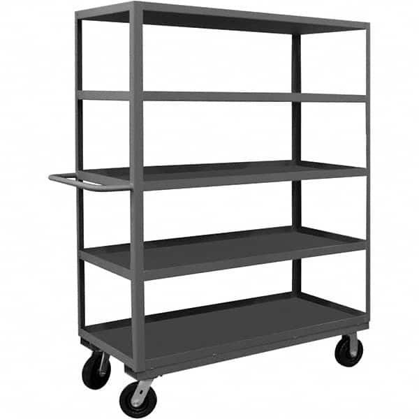 Durham - 3,000 Lb Capacity, 24-1/4" Wide x 54-1/4" Long x 68" High Heavy Duty Service Cart - Apex Tool & Supply