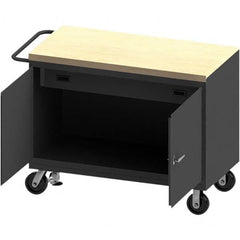 Durham - Mobile Work Benches Type: Cabinet Bench Length: 54-1/8 (Inch) - Apex Tool & Supply