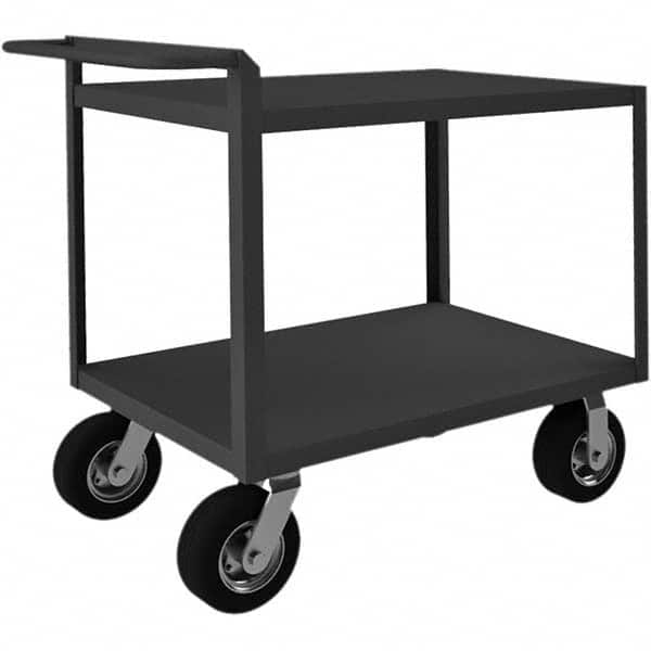 Durham - 1,500 Lb Capacity, 30-1/4" Wide x 54-1/4" Long x 38-1/4" High Mobile Cart - Apex Tool & Supply