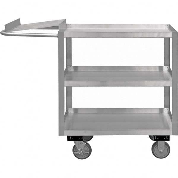 Durham - 1,200 Lb Capacity, 18-1/8" Wide x 45" Long x 39" High Mobile Cart - Apex Tool & Supply