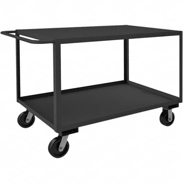 Durham - 3,000 Lb Capacity, 24-1/4" Wide x 78-1/4" Long x 36" High Heavy Duty Service Cart - Apex Tool & Supply