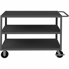 Durham - 3,000 Lb Capacity, 24-1/4" Wide x 54-1/4" Long x 37-7/16" High Heavy Duty Service Cart - Apex Tool & Supply