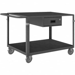 Durham - 1,000 Lb Capacity, 25-1/8" Wide x 42-11/16" Long x 34" High Instrument Cart - Apex Tool & Supply