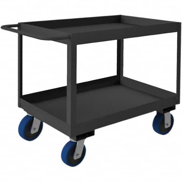 Durham - 3,600 Lb Capacity, 24-1/4" Wide x 42-1/4" Long x 37-5/8" High Service Cart - Apex Tool & Supply