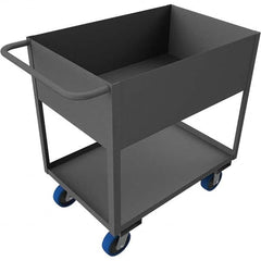 Durham - 3,600 Lb Capacity, 24-1/4" Wide x 42-1/4" Long x 39" High Mobile Cart - Apex Tool & Supply