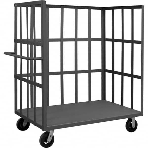 Durham - 2,800 Lb Capacity 3-Sided Truck - Apex Tool & Supply