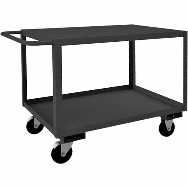 Durham - 1,200 Lb Capacity, 24-1/4" Wide x 42-1/4" Long x 30" High Heavy Duty Service Cart - Apex Tool & Supply