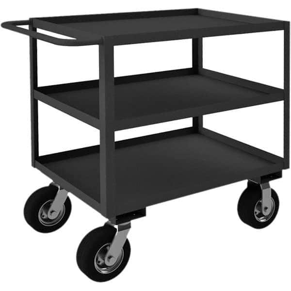 Durham - 1,200 Lb Capacity, 24-1/4" Wide x 42-1/4" Long x 39" High Heavy Duty Service Cart - Apex Tool & Supply