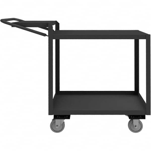 Durham - 1,200 Lb Capacity, 18-1/4" Wide x 48-3/8" Long x 40-1/4" High Order Picking Cart - Apex Tool & Supply