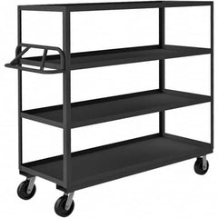 Durham - 3,600 Lb Capacity, 24-1/4" Wide x 66-1/4" Long x 60" High Service Cart - Apex Tool & Supply