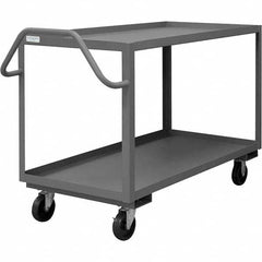 Durham - 1,400 Lb Capacity, 24-1/4" Wide x 42" Long x 37" High Service Cart - Apex Tool & Supply