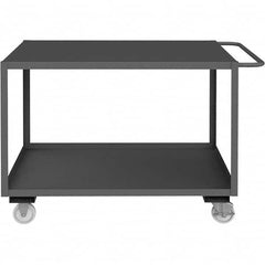 Durham - 1,200 Lb Capacity, 30-1/4" Wide x 66-1/4" Long x 37-5/8" High Heavy Duty Service Cart - Apex Tool & Supply