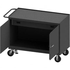 Durham - Mobile Work Benches Type: Cabinet Bench Length: 54-1/8 (Inch) - Apex Tool & Supply