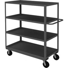 Durham - 3,000 Lb Capacity, 24-1/4" Wide x 54-1/4" Long x 60" High Heavy Duty Service Cart - Apex Tool & Supply