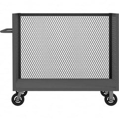 Durham - 2,000 Lb Capacity 3-Sided Bulk Truck - Apex Tool & Supply