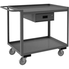 Durham - 1,200 Lb Capacity, 24-1/4" Wide x 54-1/4" Long x 37-5/8" High Heavy Duty Service Cart - Apex Tool & Supply