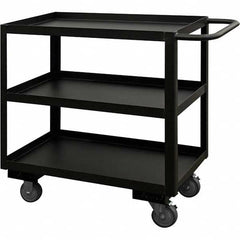 Durham - 1,200 Lb Capacity, 24-1/4" Wide x 54-1/4" Long x 33" High Heavy Duty Service Cart - Apex Tool & Supply