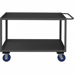 Durham - 2,400 Lb Capacity, 24-1/4" Wide x 54-1/4" Long x 36" High Heavy Duty Service Cart - Apex Tool & Supply