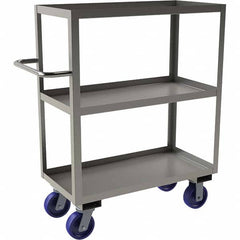 Durham - 1,200 Lb Capacity, 18-1/8" Wide x 42" Long x 47" High Mobile Cart - Apex Tool & Supply