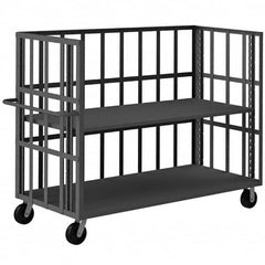 Durham - 3,000 Lb Capacity Open Portable Shelf Trucks - Apex Tool & Supply