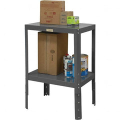 Durham - Stationary Work Benches, Tables Type: Machine Work Table Top Material: 16 Gauge Steel - Apex Tool & Supply