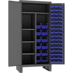 Durham - 2 Shelf Bin Storage Cabinet - Apex Tool & Supply