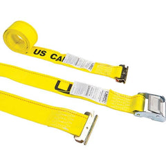 US Cargo Control - Slings & Tiedowns (Load-Rated) Type: Ratchet Tie Down Width (Inch): 2 - Apex Tool & Supply
