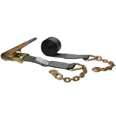 US Cargo Control - Slings & Tiedowns (Load-Rated) Type: Ratchet Tie Down Width (Inch): 4 - Apex Tool & Supply