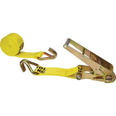 US Cargo Control - Slings & Tiedowns (Load-Rated) Type: Ratchet Tie Down Width (Inch): 3 - Apex Tool & Supply