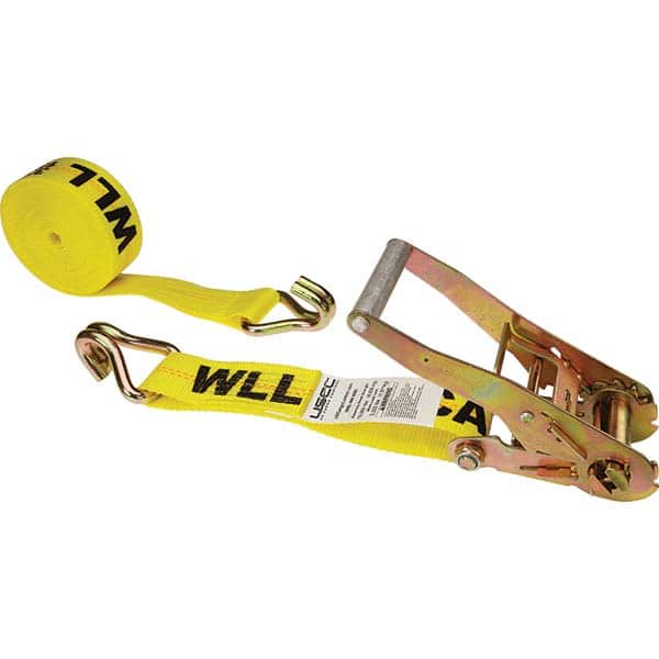 US Cargo Control - Slings & Tiedowns (Load-Rated) Type: Ratchet Tie Down Width (Inch): 2 - Apex Tool & Supply