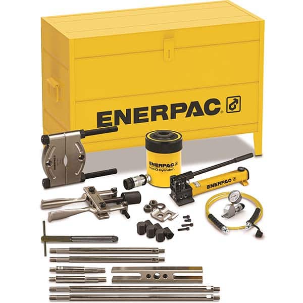 Enerpac - Puller & Separator Sets Type: Hydraulic Puller Set Maximum Spread (Inch): 7.078125 - Apex Tool & Supply
